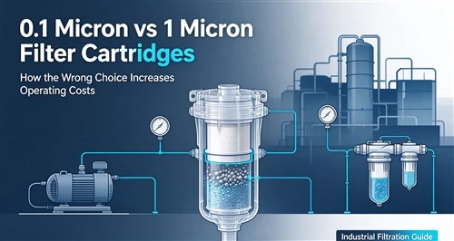 0,1 mikronit vs. 1 mikronit filtrikassetid: kuidas vale valik suurendab tegevuskulusid